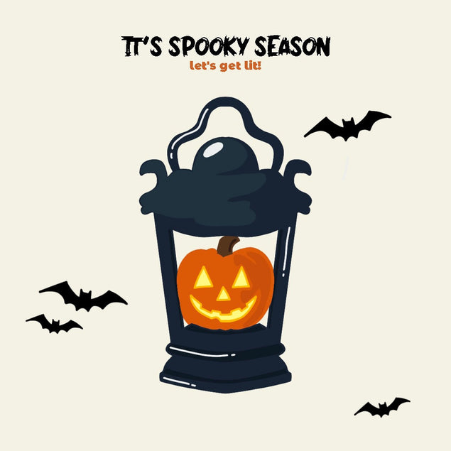 It's Spooky Season, Let's Get Lit Halloween Card