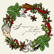 Season's Greetings Christmas Symbols Wreath Card