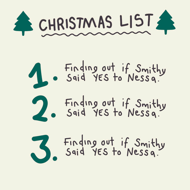 Christmas List Gavin & Stacey Themed Confetti-exploding Greetings Card