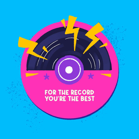 For The Record You're The best Card