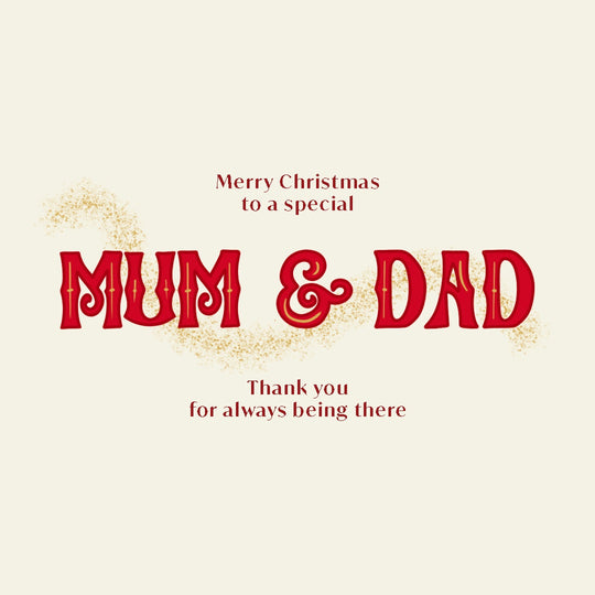 Mum & Dad Christmas Card