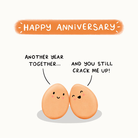 You Still Crack Me Up Funny Anniversary Card