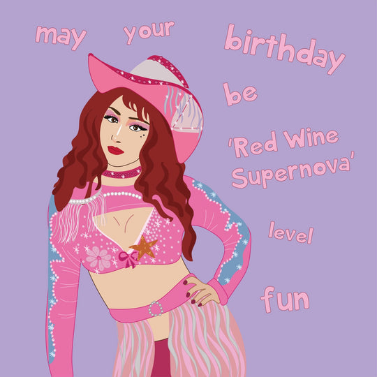 Chappel Roan Birthday Card