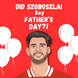 Dominik Szoboszlai Liverpool Father's Day Card