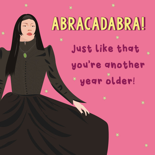 Abracadabra! Lady Gaga Birthday Card