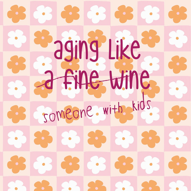 Aging Like Someone With Kids Confetti-exploding Greetings Card