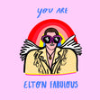 You Are Elton Fabulous Confetti-exploding Greetings Card