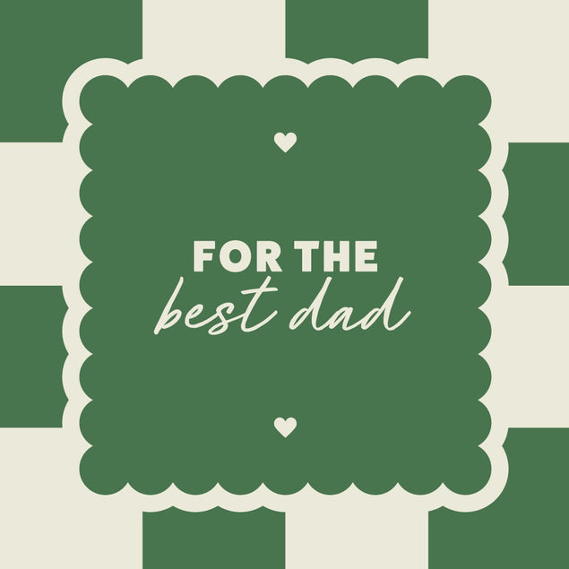For The Best Dad Modern Design Confetti-exploding Greetings Card