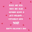 Nothing Beats A Jet2 Holiday Valentine's Day Confetti-exploding Greetings Card