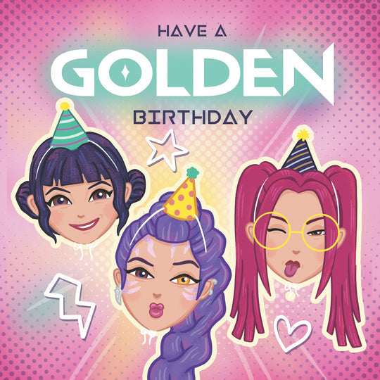 Have A Golden Birthday - K-Pop Demon Hunters Card