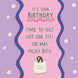 M&S Picky Bits Birthday Card