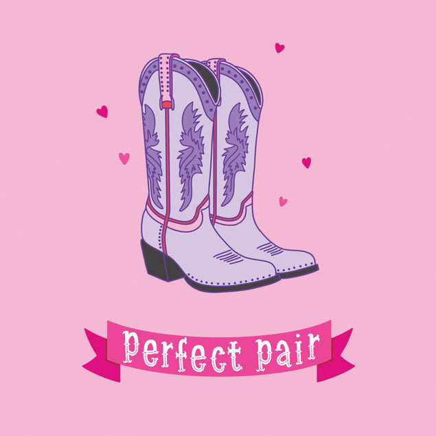 Perfect Pair - Cowboy Themed Card