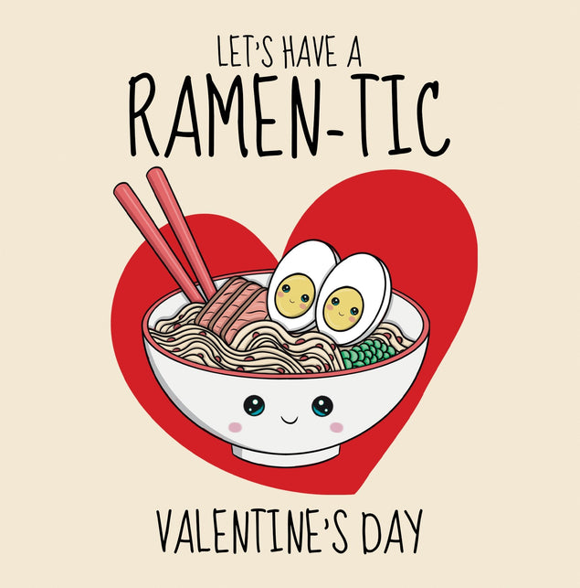 Let's Have A Ramen-tic Valentine's Day Confetti-exploding Greetings Card