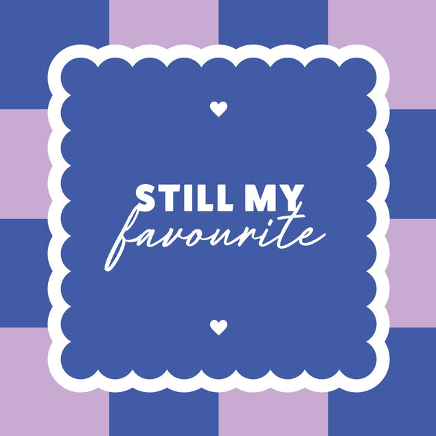 Still My Favourite Modern Design Confetti-exploding Greetings Card