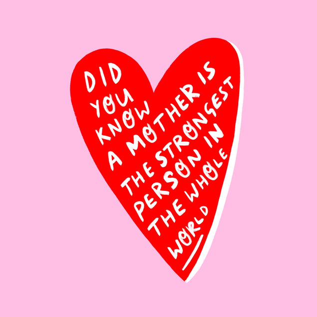 Strongest Person Mother's Day Confetti-exploding Greetings Card