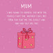 The Perfect Gift Mother's Day Card