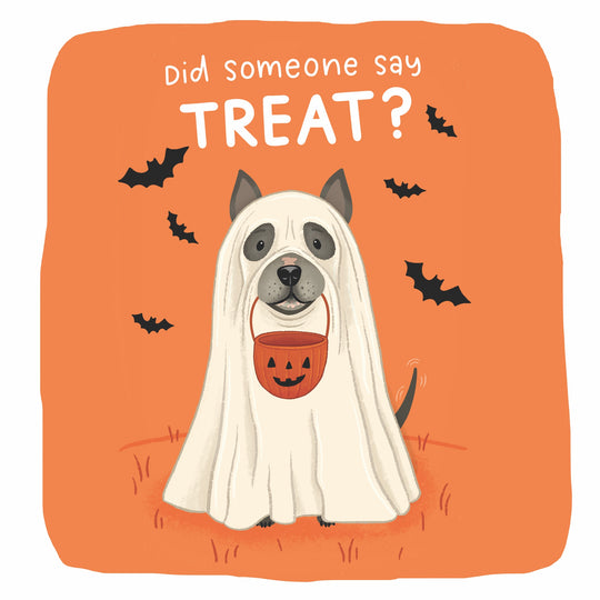 Did someone say Treat? Halloween Card