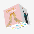 Cheers To You 1 Congratulations Confetti-exploding Greetings Card