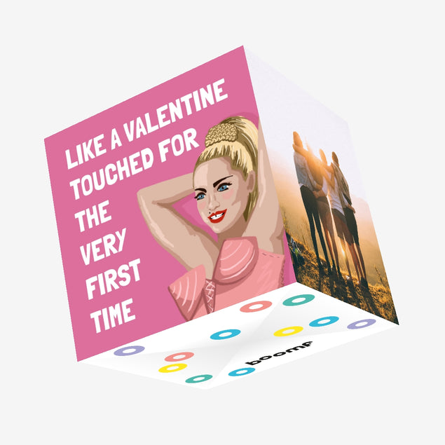Madonna Like A Virgin Valentine's Day Confetti-exploding Greetings Card