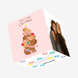 Capy Christmas - Cute Capybaras Confetti-exploding Greetings Card