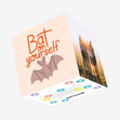 Bat On Yourself Good Luck Confetti-exploding Greetings Card