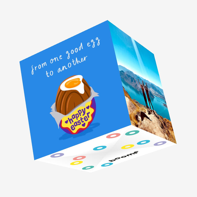 From One Good Egg To Another Funny Easter Confetti-exploding Greetings Card