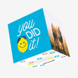 You Did It! - Happy Lemon Confetti-exploding Greetings Card