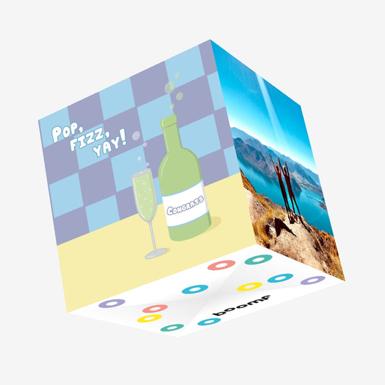 Pop, Fizz, Yay Congratulations Confetti-exploding Greetings Card