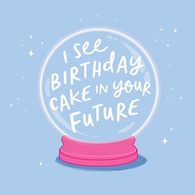 Birthday Cake Future Confetti-exploding Greetings Card