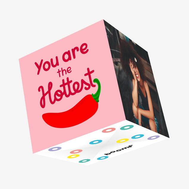 You Are The Hottest Confetti-exploding Greetings Card