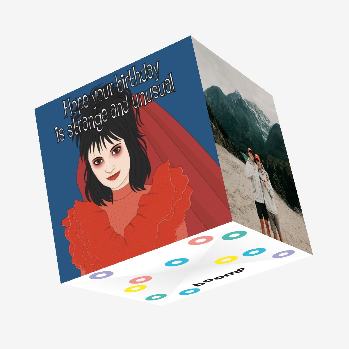 Lydia Deetz Beetlejuice Strange And Unusual Birthday Confetti-explodin ...