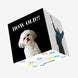How Old?! Funny Dog Birthday Confetti-exploding Greetings Card