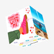Thanks For Sticking With Me Confetti-exploding Greetings Card