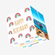 Tiny Rainbows Birthday Confetti-exploding Greetings Card