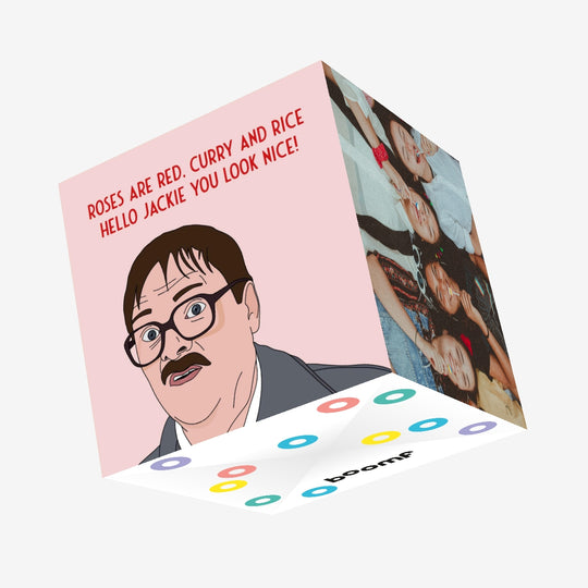 Curry And Rice Friday Night Dinner Confetti-exploding Greetings Card