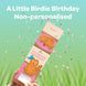 A Little Birdie Non-personalised Birthday Cannon Confetti Shooter Card