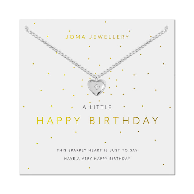 Joma Jewellery 'A Little Happy Birthday' Necklace