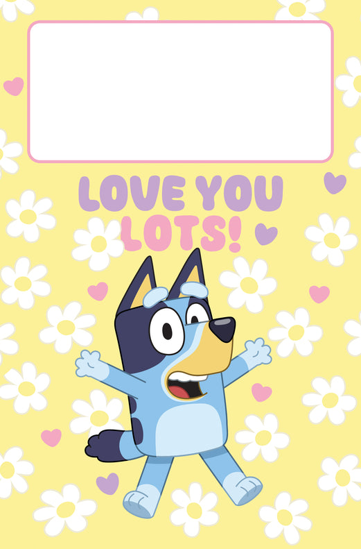 Bluey Mother's Day Cannon Confetti Shooter Card