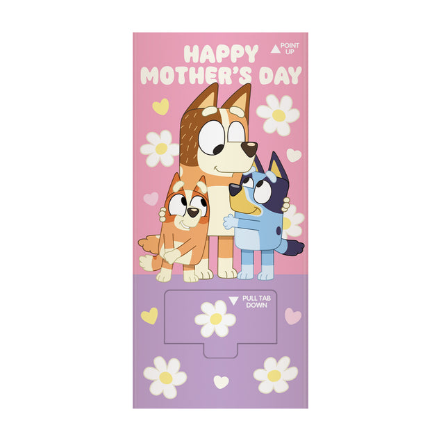 Bluey Mother's Day Cannon Confetti Shooter Card