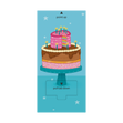 Birthday Cake Cannon Confetti Shooter Card