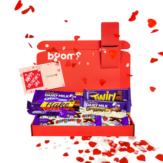 Love Edition Cadbury Chocolate Exploding Confetti Gift Box