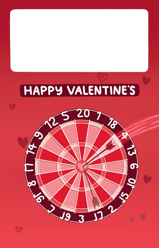 Valentines' Day Cannon Confetti Shooter Card