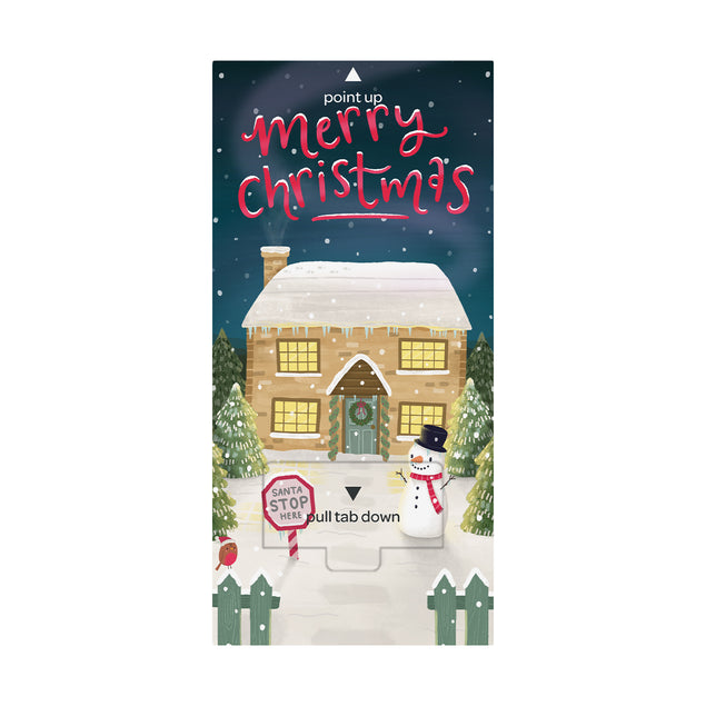 Christmas Cannon Confetti Shooter Card