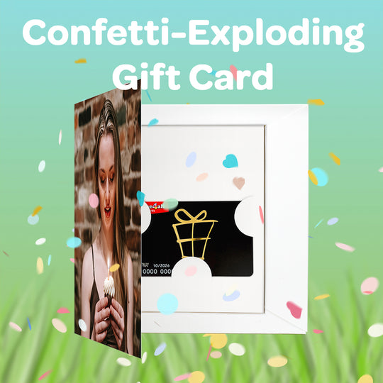 Confetti-Exploding Gift Card