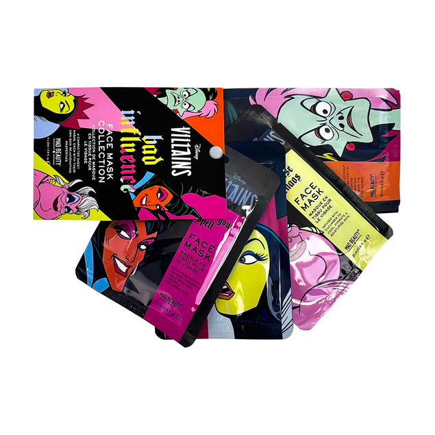 Mad Beauty Disney POP Villains Cosmetic Sheet Mask Collection