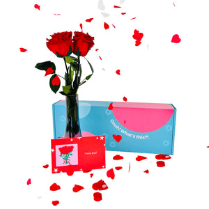 2 Red Roses Box