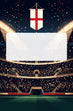 England Football World Cup Cannon Confetti Shooter Card