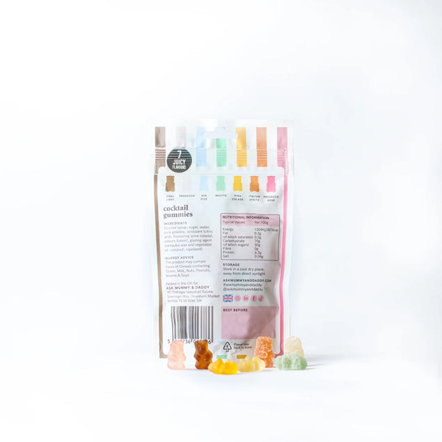 Cocktail Mix Share Bag Gummy Pouch 100g
