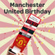 Manchester United Birthday Cannon Confetti Shooter Card