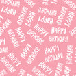 Happy Birthday Pink Wrap